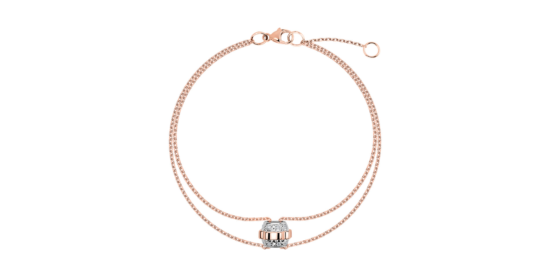 Náramok s diamantmi Castiel