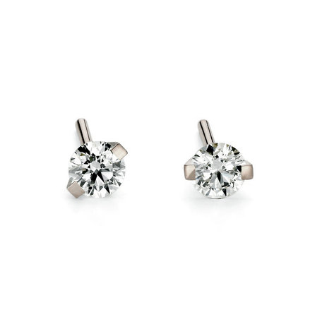 Náušnice s diamantom Princess Earrings
