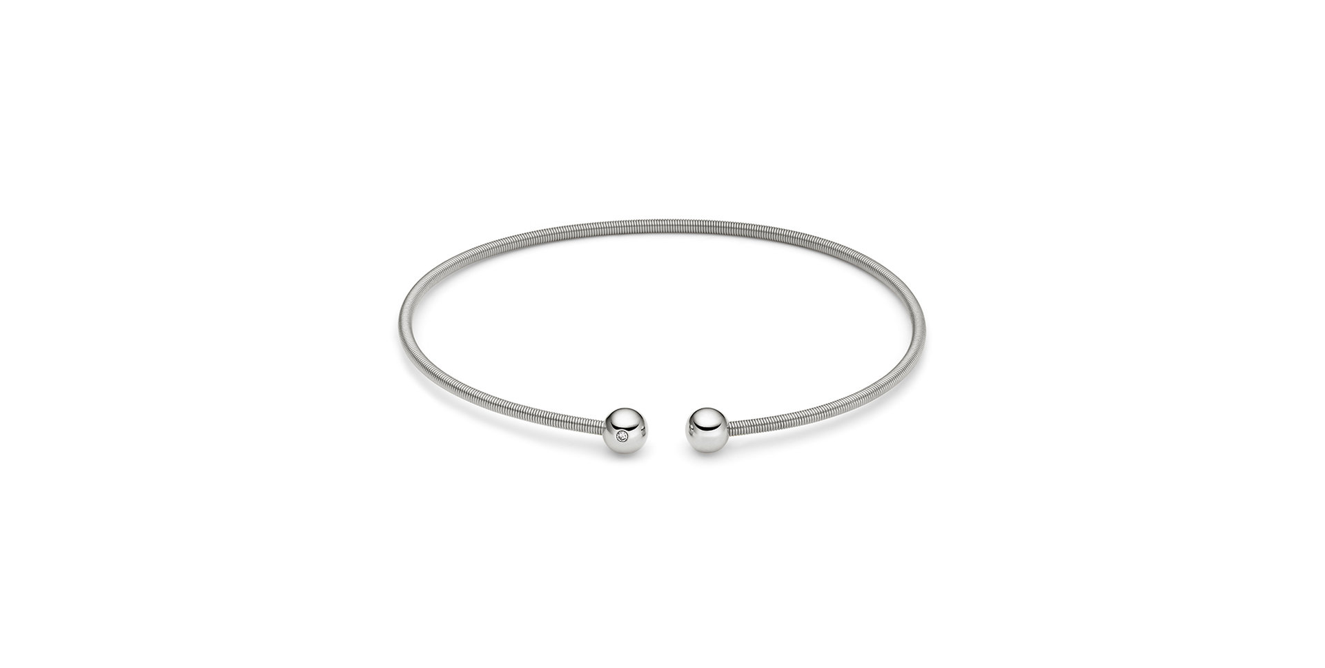 Náramok platina s diamantom Colette C Space bracelet