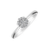 Prsteň s diamantmi Shiny Flower2