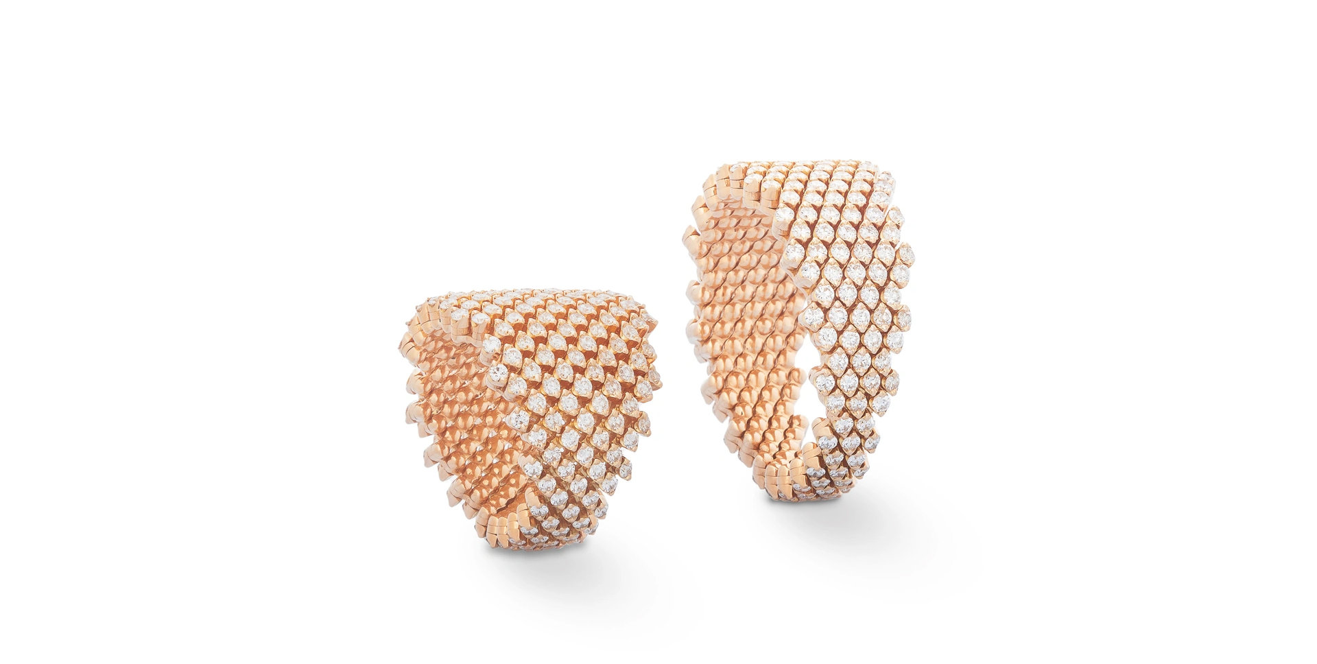 Prsteň s diamantmi Big Bellezza