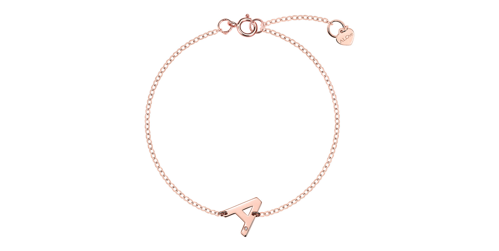 Náramok s diamantom Big Line