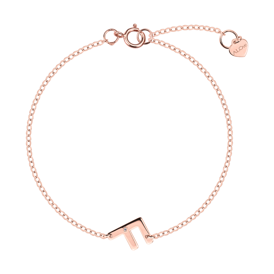 Náramok s diamantom Big Line