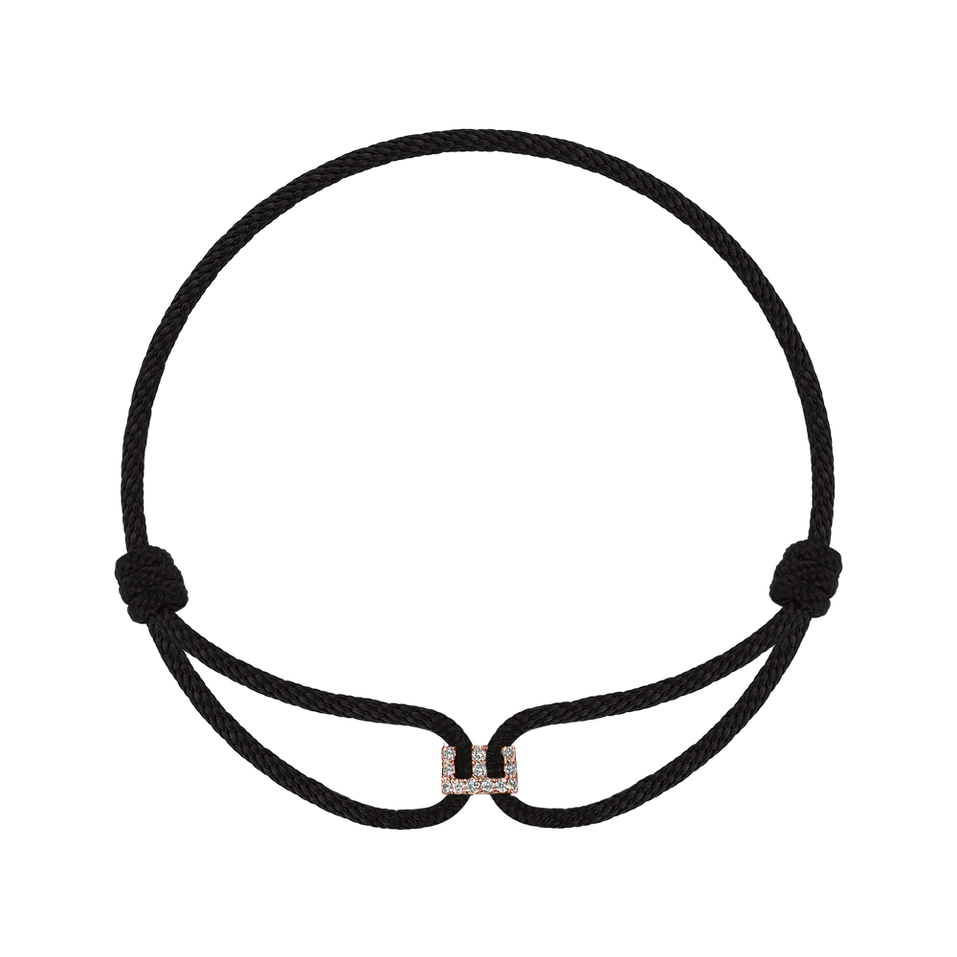 Náramok s diamantmi Alphabet Delight