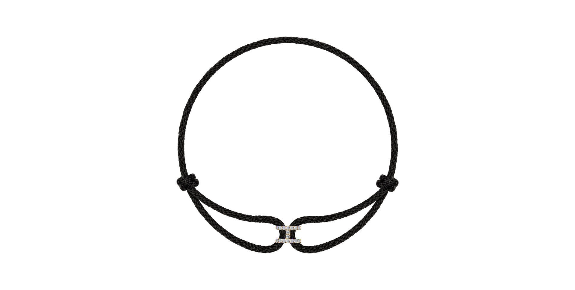 Náramok s diamantmi Alphabet Delight