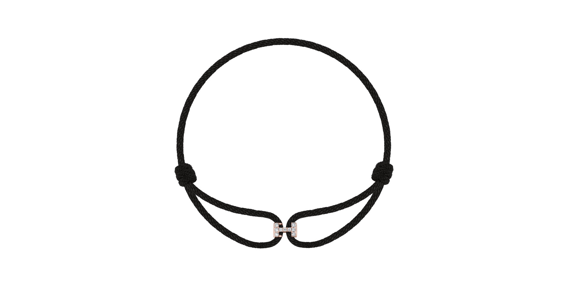 Náramek s diamanty Alphabeth Delight