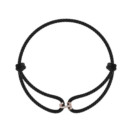 Náramok s diamantmi Alphabeth Delight