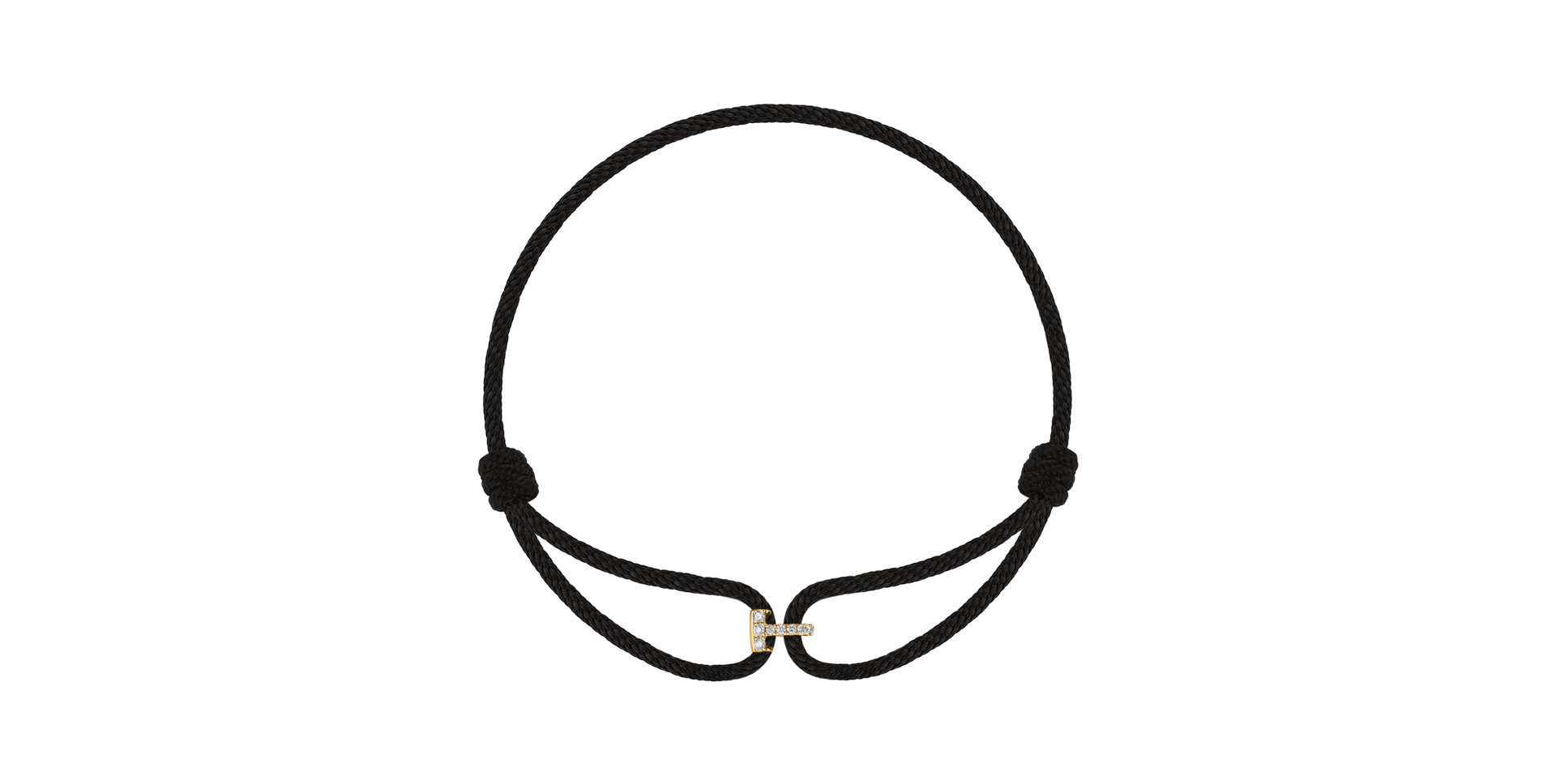 Náramok s diamantmi Alphabeth Delight