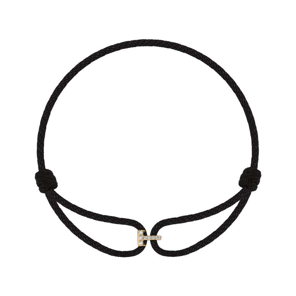 Náramok s diamantmi Alphabeth Delight