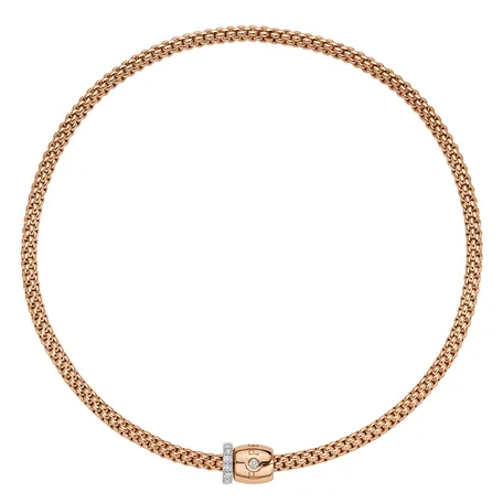 Náhrdelník s diamantmi Flex'it