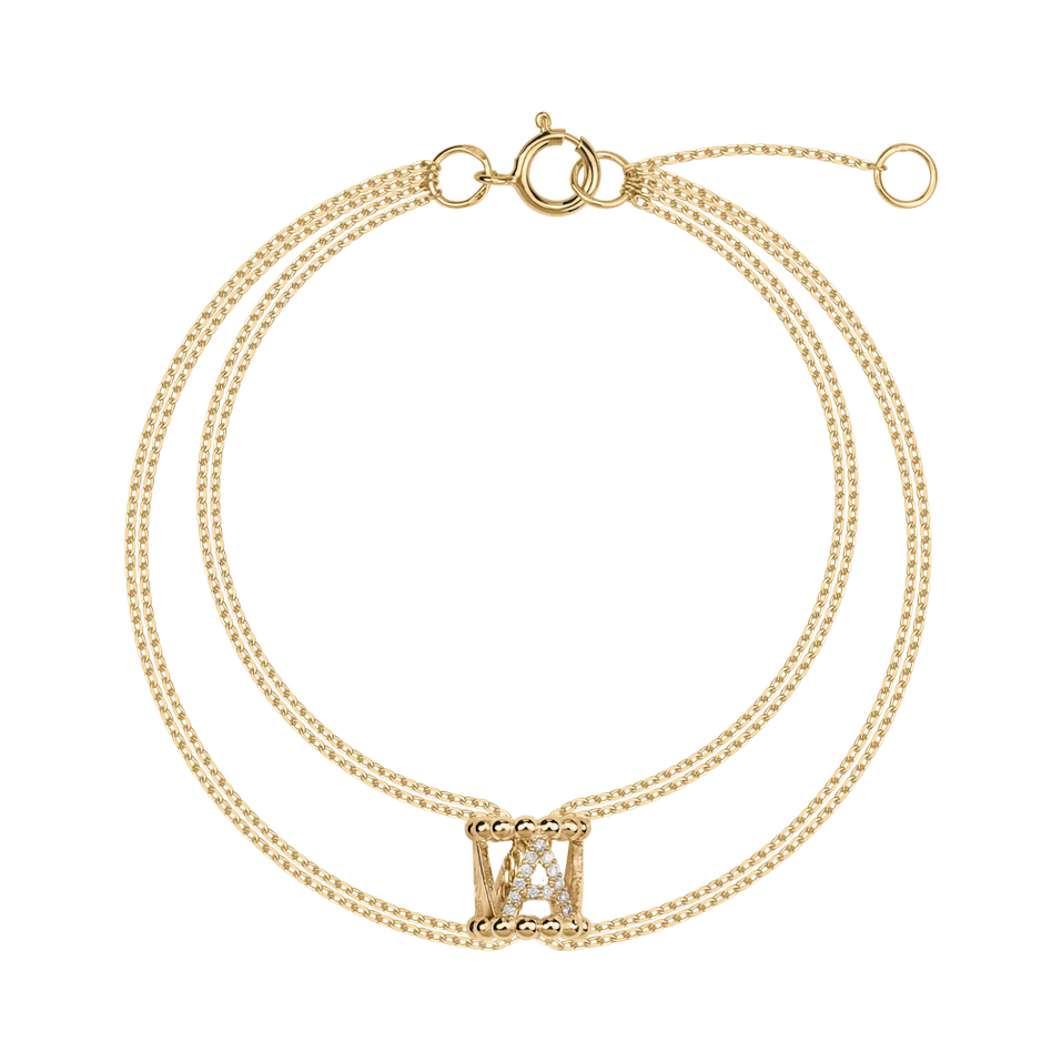 Náramok s diamantmi Destri