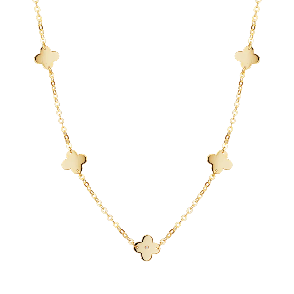 Náhrdelník s diamantom Aurelia Charm