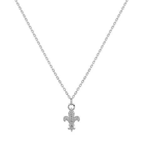 Prívesok 18kt biele zlato s diamantmi Clayburg