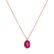 Náhrdelník s rhodolitom a diamantmi Grime2