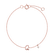 Náramok s diamantom Curly Letter Q2