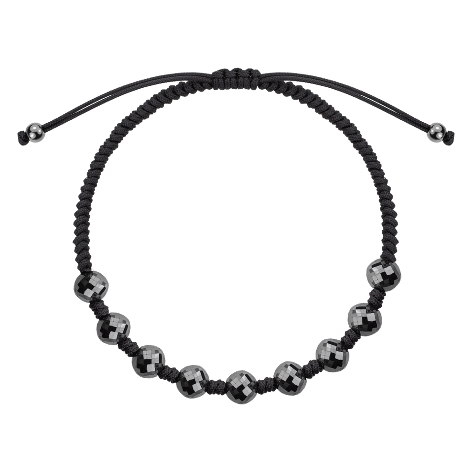 Náramok s čiernymi diamantmi Dark Night