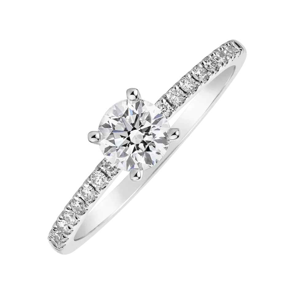 Prsteň s diamantmi Gem Simplicity