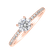 Prsteň s diamantmi Gem Simplicity2
