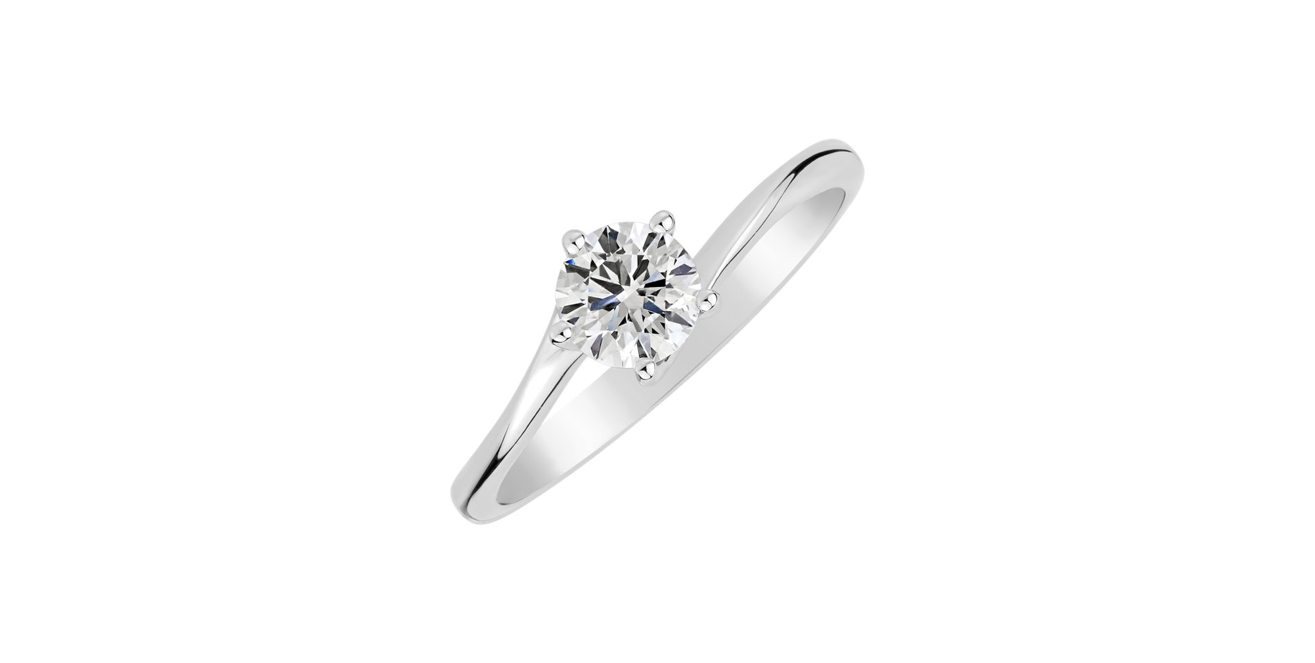 Prsteň s diamantom Vivid Love
