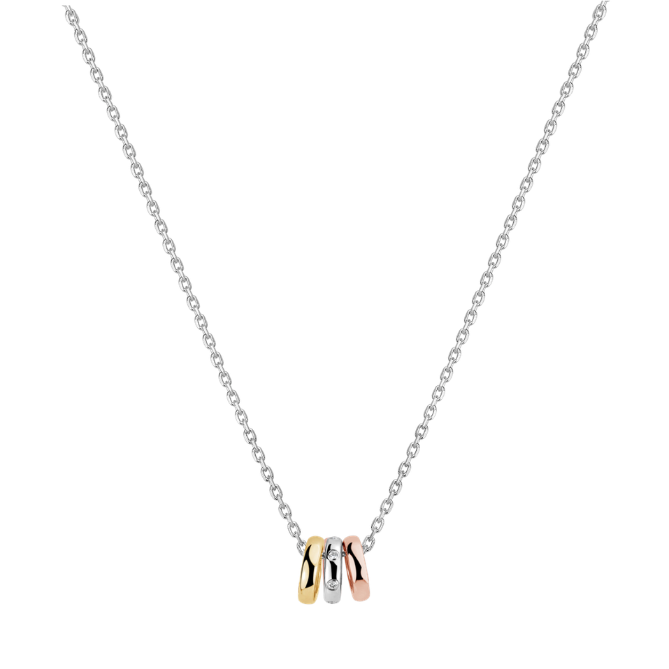 Náhrdelník s diamantmi Circletta