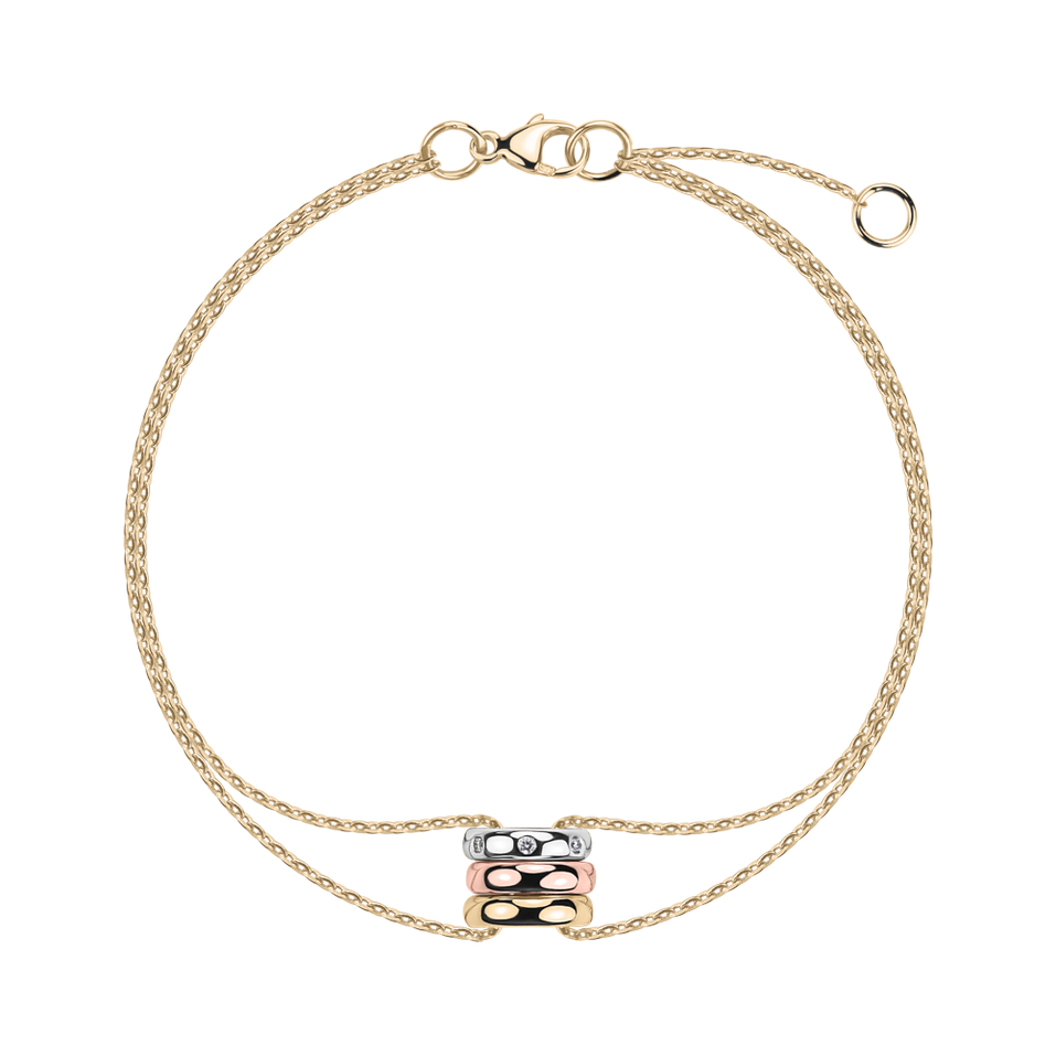 Náramok s diamantmi Three Destinies