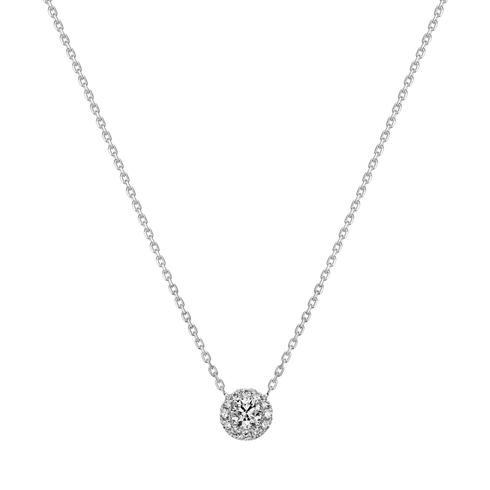 Náhrdelník s diamantmi Helios