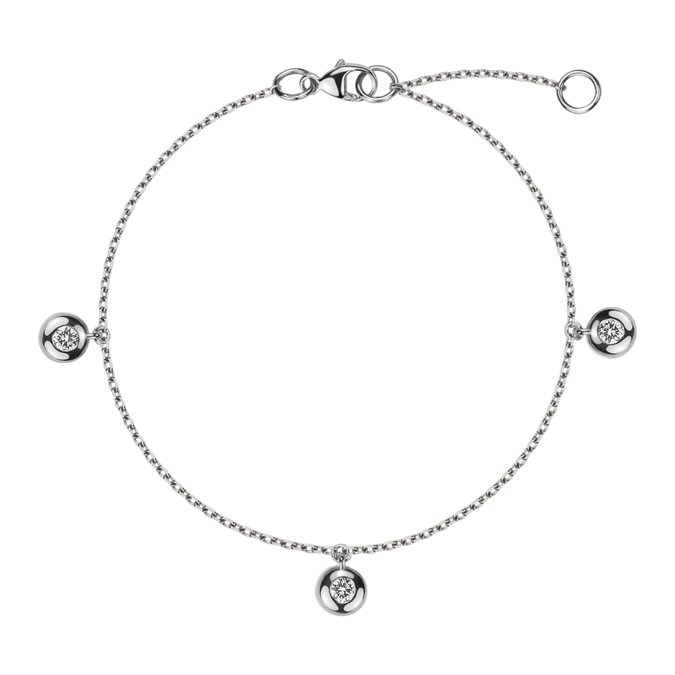 Náramok s diamantmi Pop of Dots