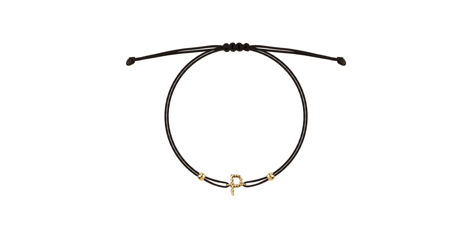 Náramok Spiral Alphabeth P