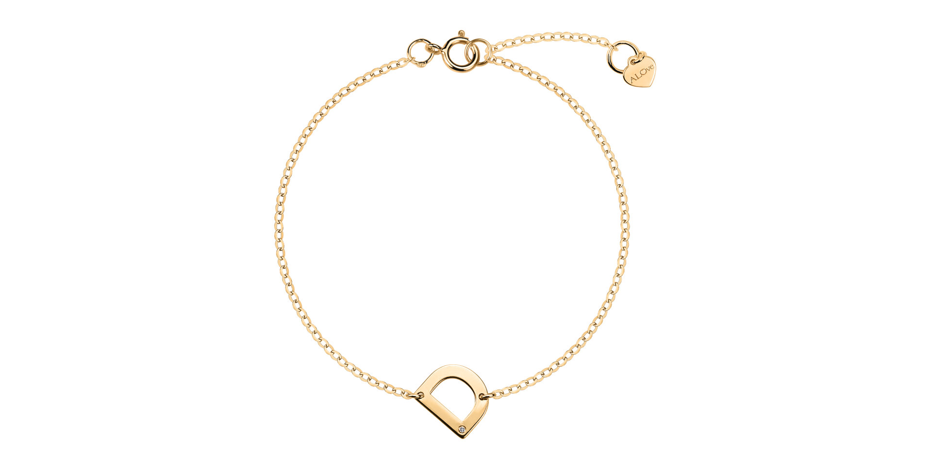 Náramok s diamantom Big Line