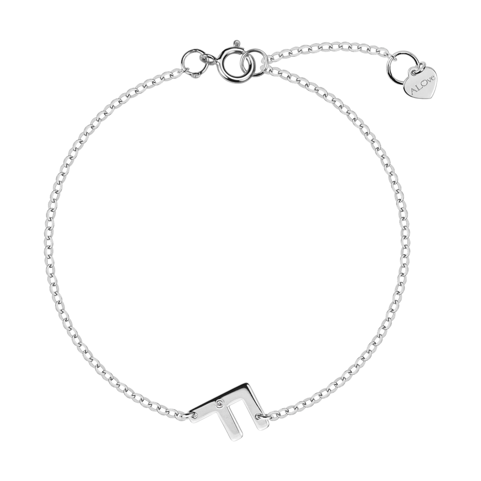 Náramok s diamantom Big Line