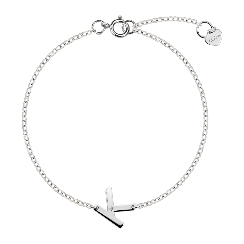 Náramok s diamantom Big Line