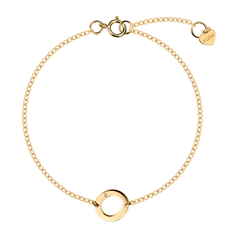 Náramok s diamantom Big Line