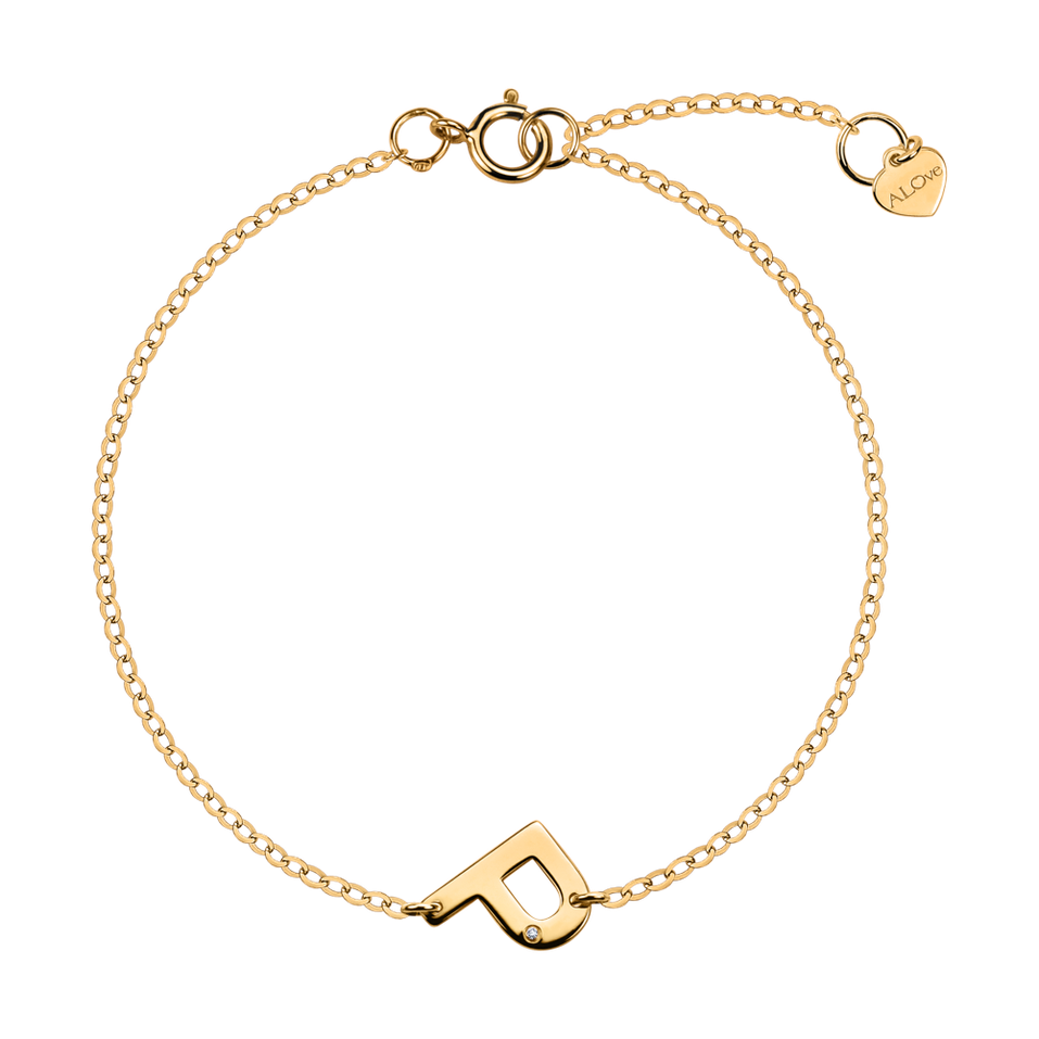 Náramok s diamantom Big Line