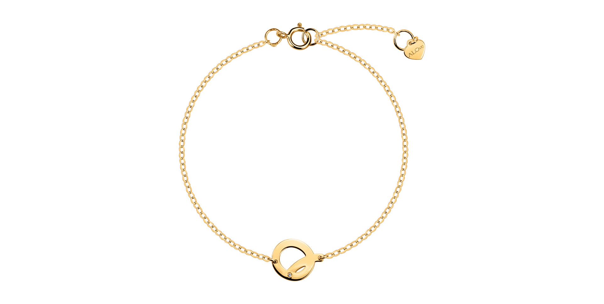 Náramok s diamantom Big Line