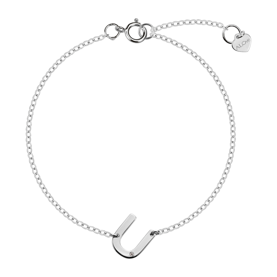 Náramok s diamantom Big Line