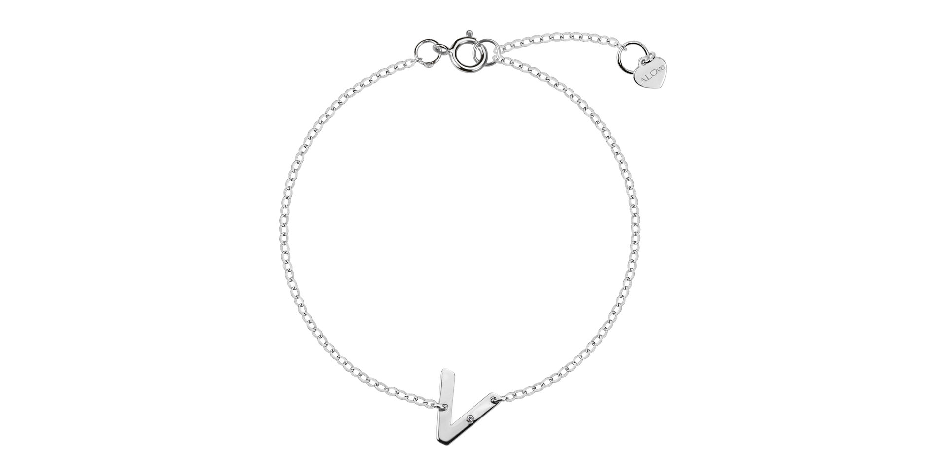 Náramok s diamantom Big Line