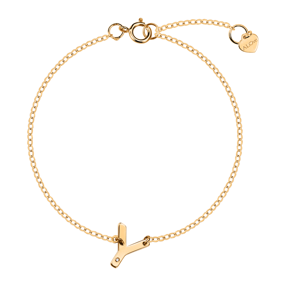 Náramok s diamantom Big Line