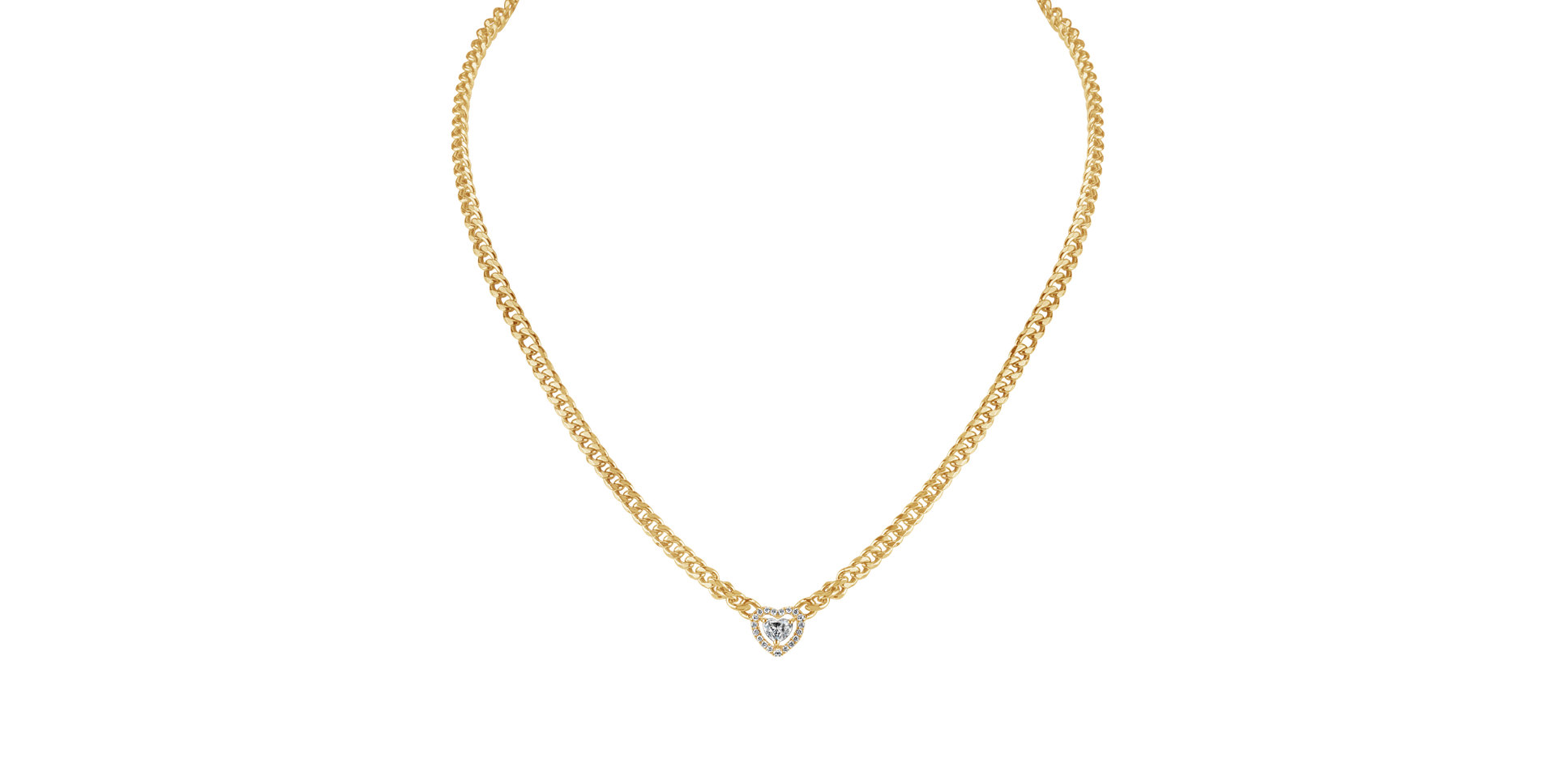 Náhrdelník s diamantmi Cordelia