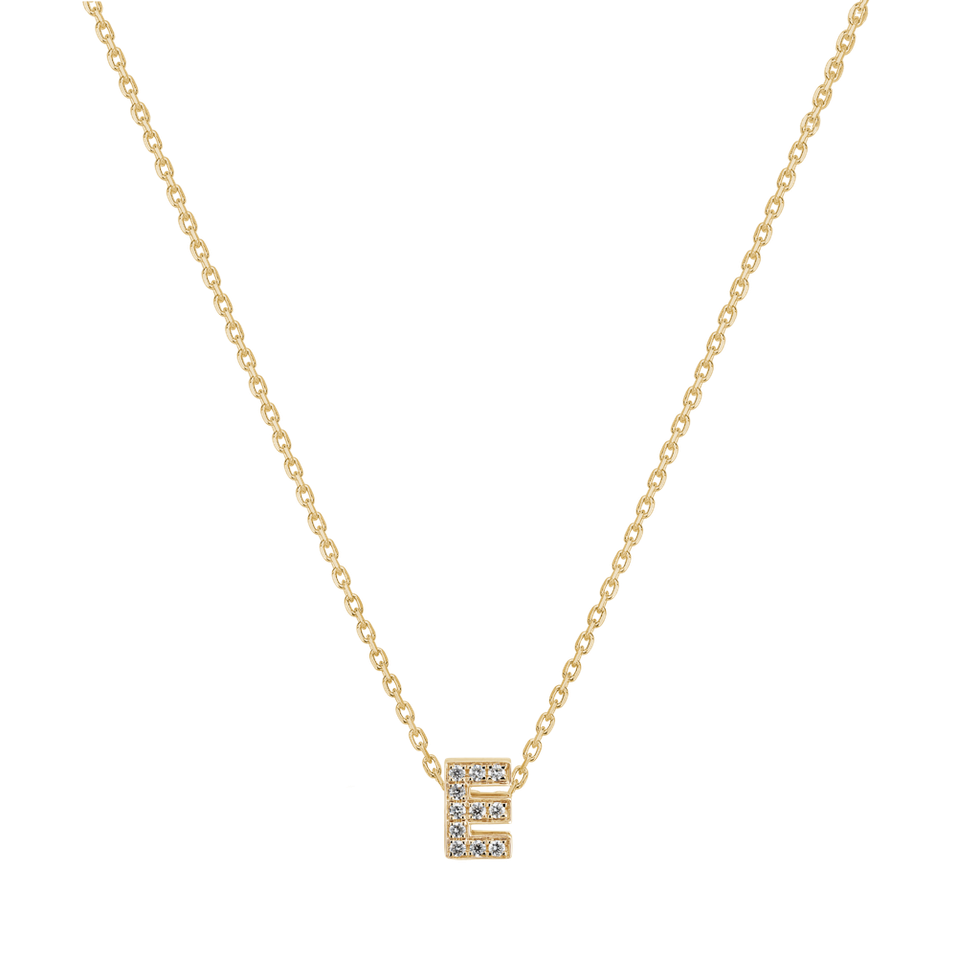 Prívesok s diamantmi Mono E