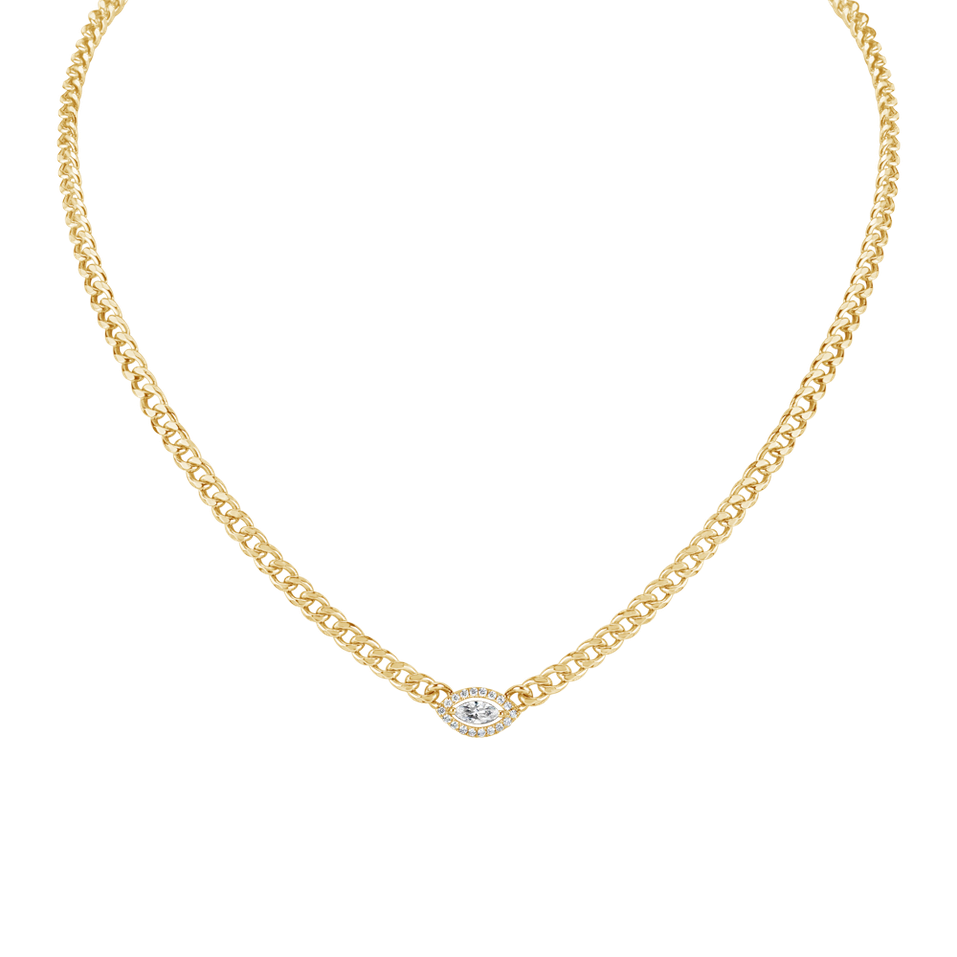 Náhrdelník s diamantmi Carissa