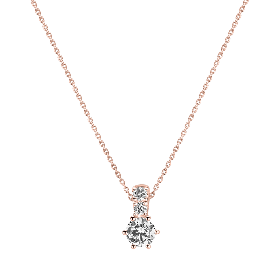 Náhrdelník s diamantmi Essential Glow