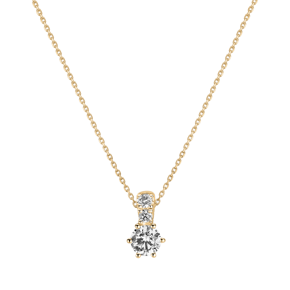 Náhrdelník s diamantmi Essential Glow
