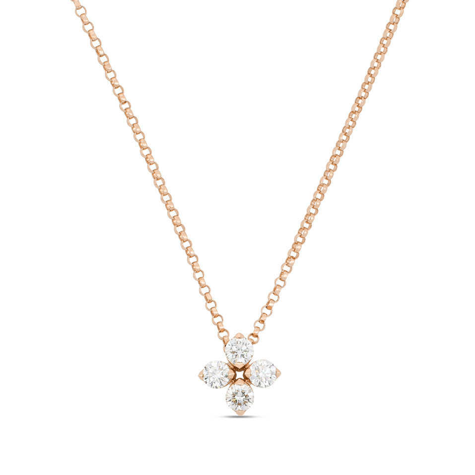 Náhrdelník s diamantmi Love in Verona