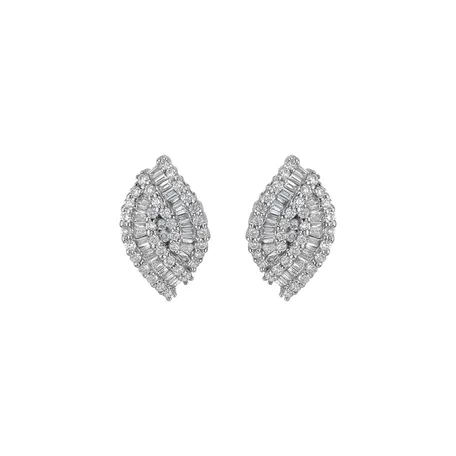 Náušnice s diamantmi Timeless Gleam