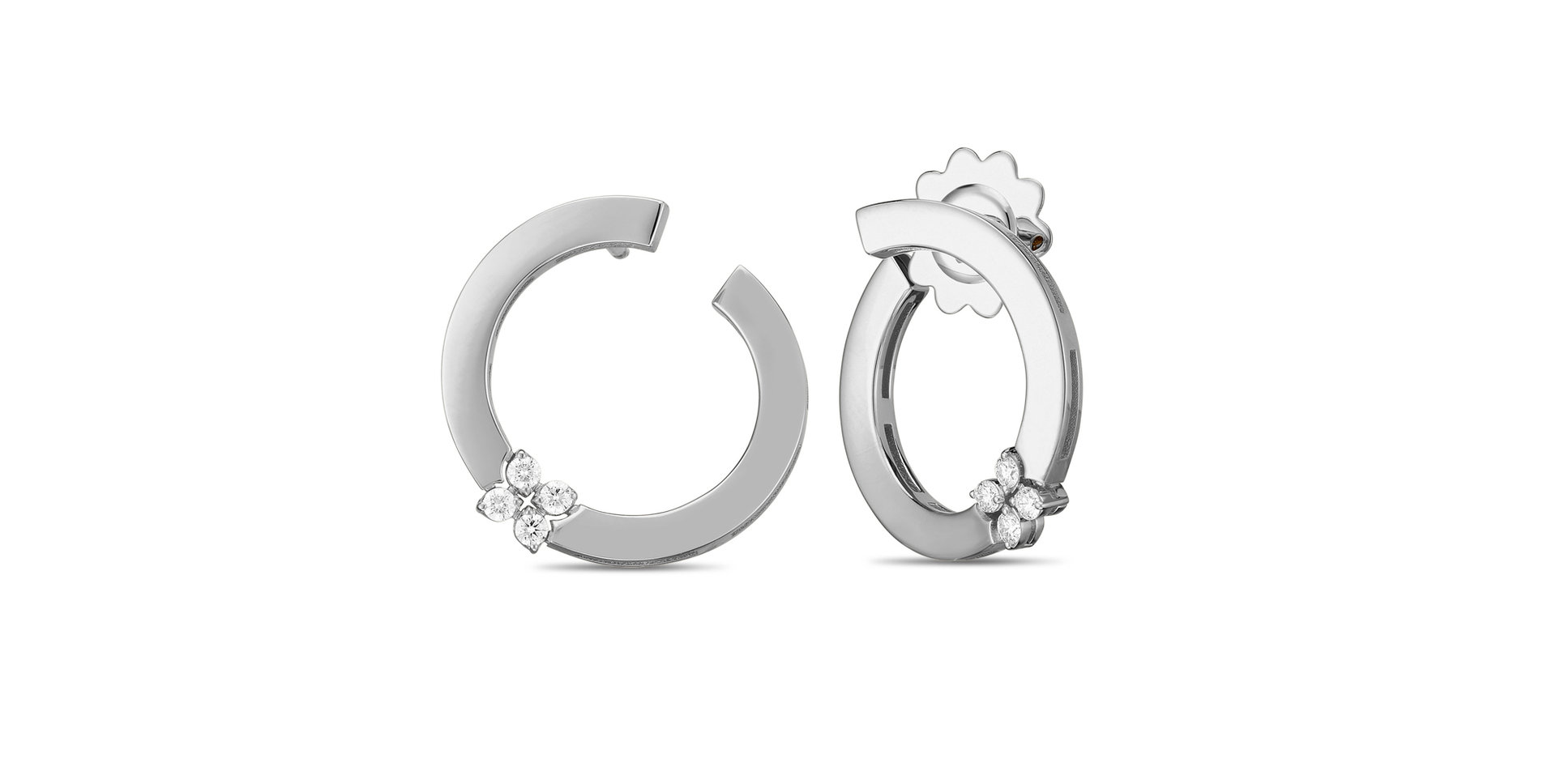 Náušnice s diamantmi Love in Verona