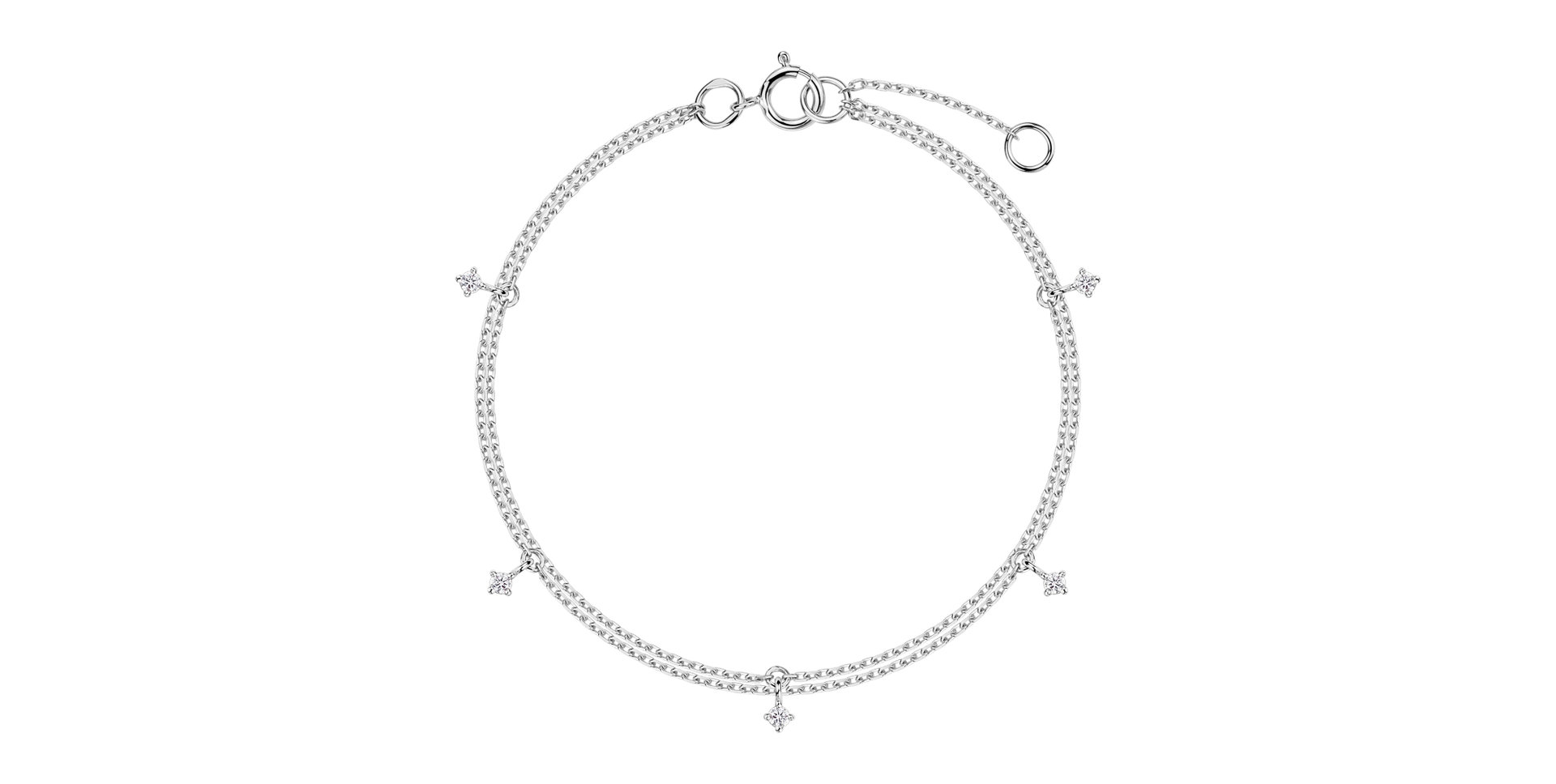 Náramok s diamantmi Rumba