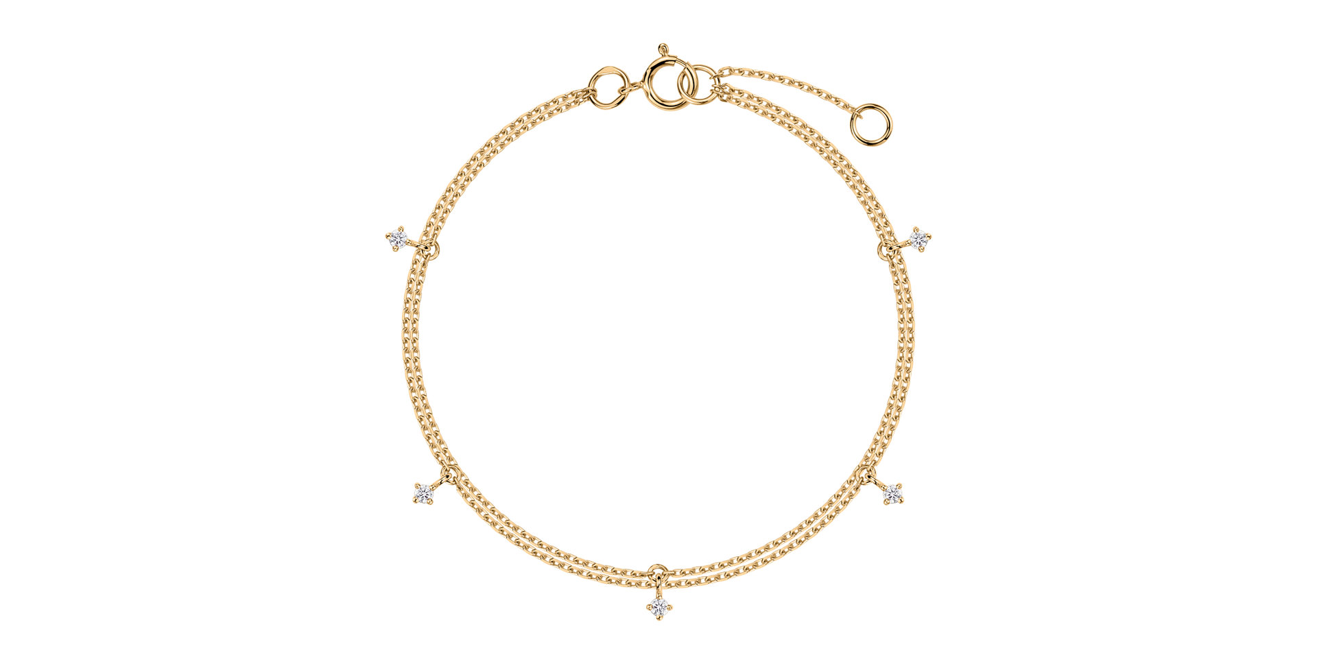 Náramok s diamantmi Rumba