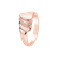 Prsteň s diamantmi Pisces Beta2