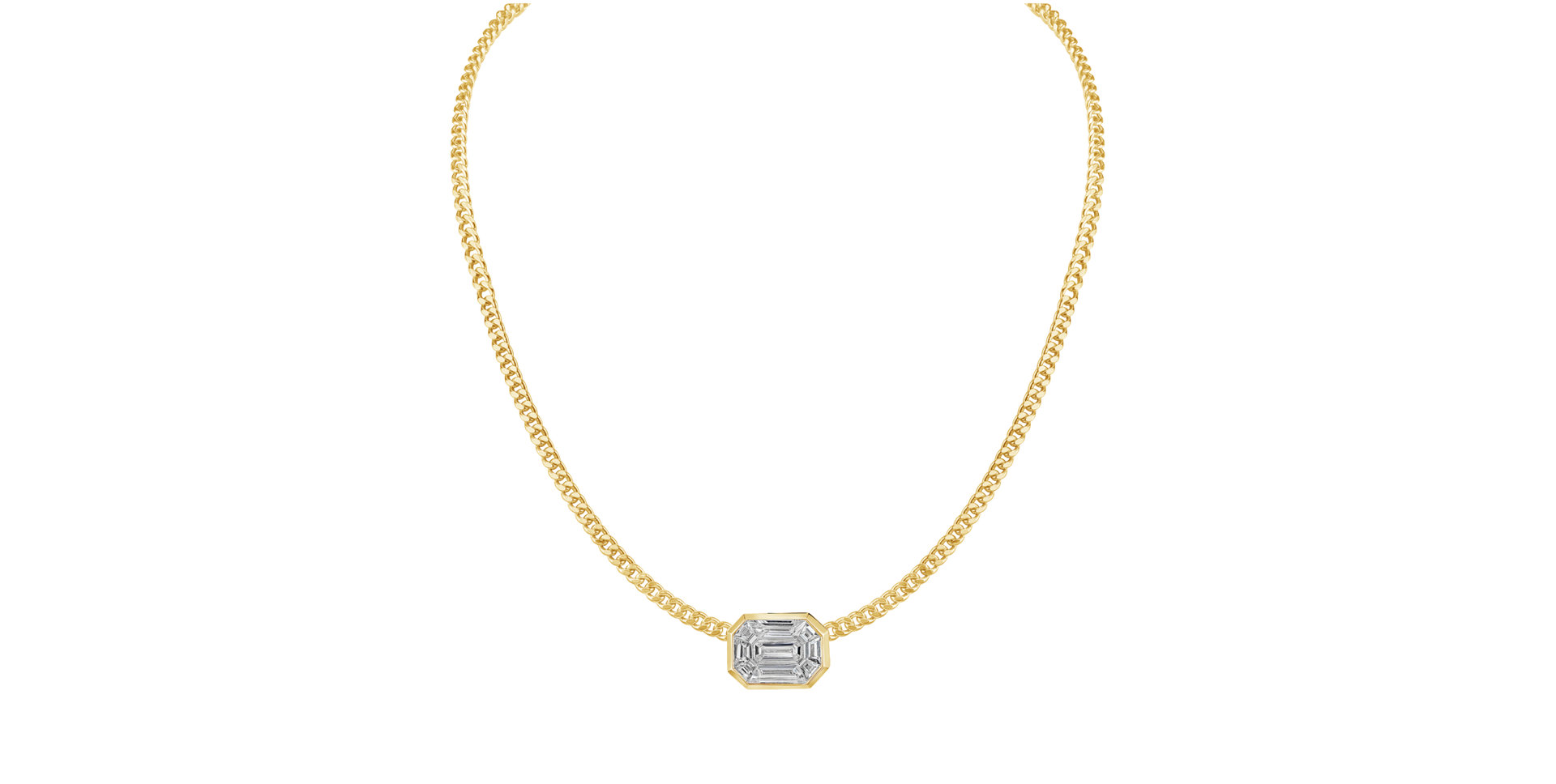 Náhrdelník s diamantom Valore