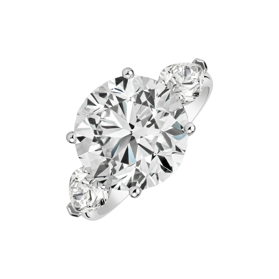 Prsteň s diamantmi Noble's Pride